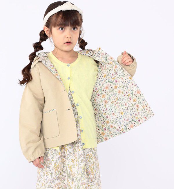 SHIPS KIDS「SHIPS KIDS:100～130cm / リバティ リバーシブル コート」|その他|