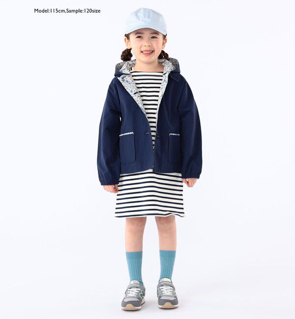 SHIPS KIDS「SHIPS KIDS:100～130cm / リバティ リバーシブル コート」|その他|