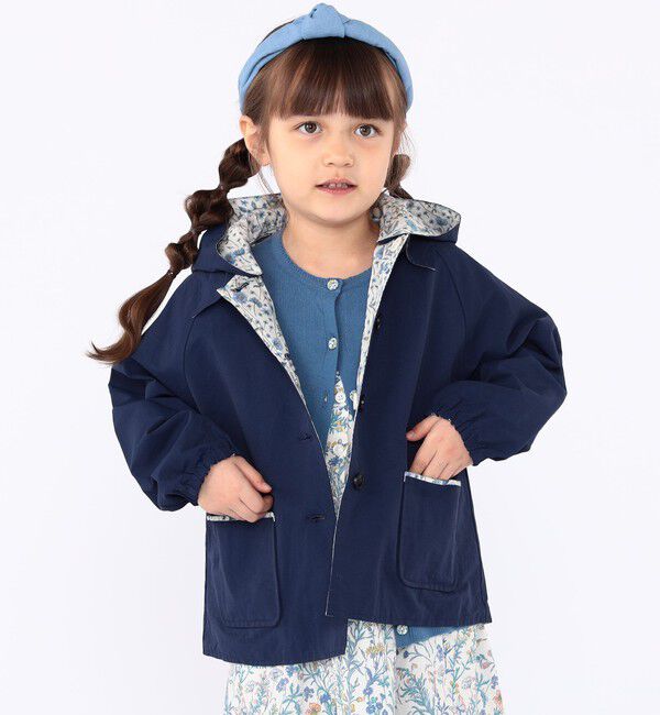 SHIPS KIDS「SHIPS KIDS:100～130cm / リバティ リバーシブル コート」|その他|