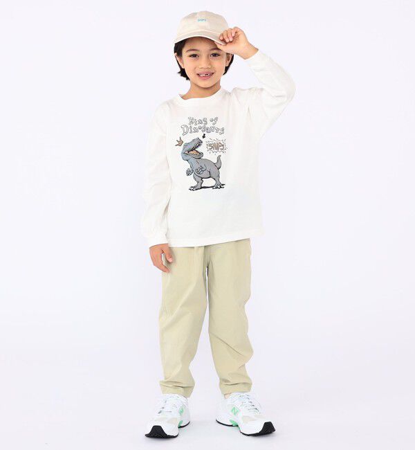 SHIPS KIDS「SHIPS KIDS:100～130cm / ダイナソー チェンジ 長袖 TEE」|Tシャツ・カットソー|