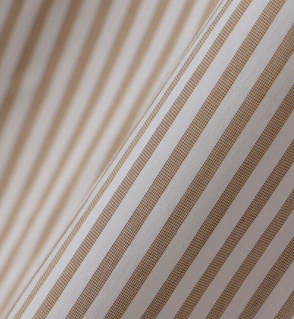 SHIPS Colors 「SHIPS Colors:ストライプ ワイドカラー ロングスリーブ シャツ」|シャツ・ブラウス|