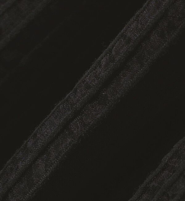 quaranciel「quaranciel:〈洗濯機可能〉シアー ストライプ ギャザーフレア スカート & ブラウス セット」|ワンピース|