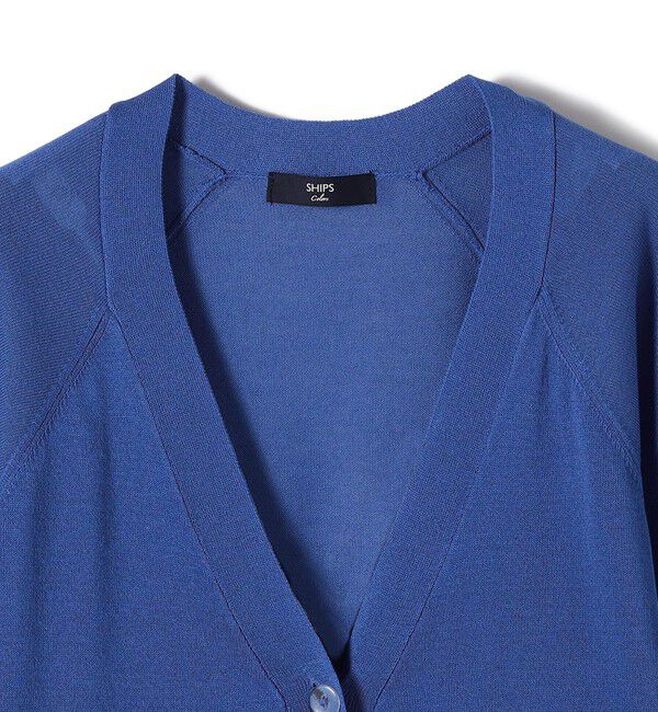 SHIPS Colors 「SHIPS Colors:〈手洗い可能〉レーヨンナイロン ドルマン カーディガン」|カーディガン|