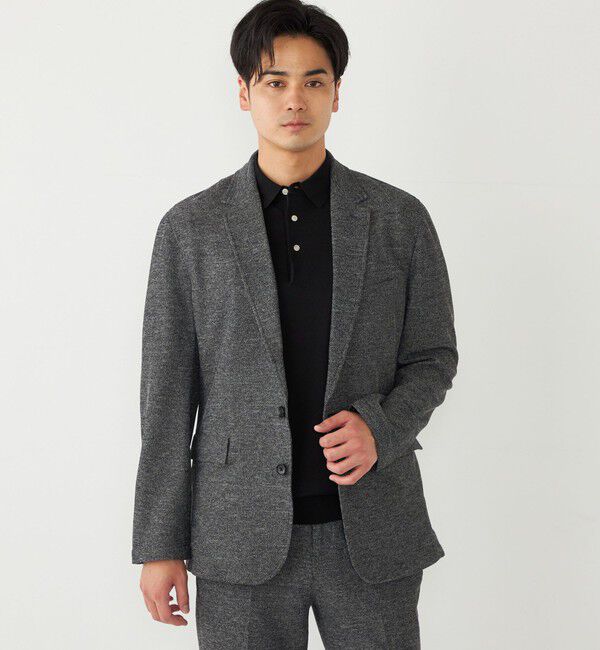 SHIPS Colors 「SHIPS Colors:〈洗濯機可能〉ジャージー ジャケット(セットアップ対応可能)」|テーラードジャケット|