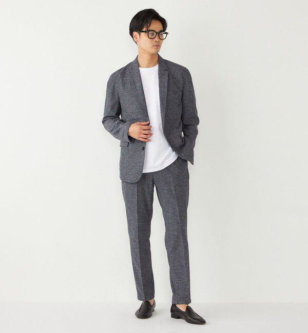 SHIPS Colors 「SHIPS Colors:〈洗濯機可能〉ジャージー ジャケット(セットアップ対応可能)」|テーラードジャケット|