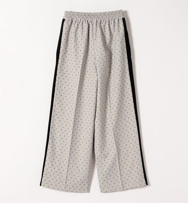 quaranciel「quaranciel:〈洗濯機可能〉フロッキー ドット ストライプ ライン イージー パンツ」|その他|