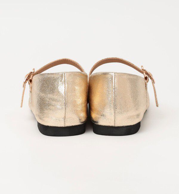 quaranciel「quaranciel: ストラップ スクエア フラット シューズ」|パンプス|