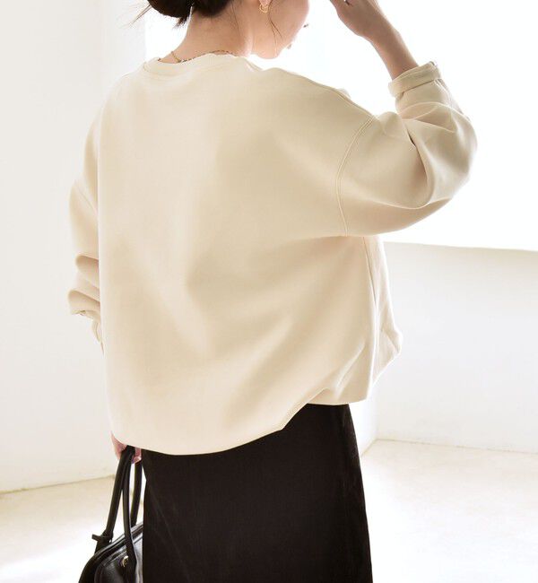 quaranciel「quaranciel:〈洗濯機可能〉ポンチ Vヨークバルーン スウェット プルオーバー」|スウェット・ジャージ|