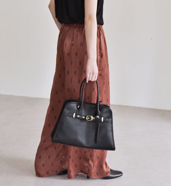 quaranciel「quaranciel:〈手洗い可能〉モノグラム ドット リラックス ワイド パンツ」|その他|