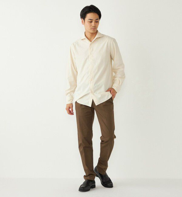 SHIPS Colors 「SHIPS Colors:〈洗濯機可能 〉ノーアイロン コーデュロイ ワイドカラー シャツ◇」|シャツ・ブラウス|