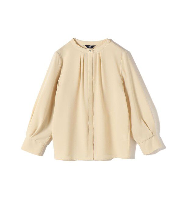 SHIPS Colors 「SHIPS Colors:〈洗濯機可能〉ジョーゼット タックスリーブ ブラウス 2◇」|シャツ・ブラウス|