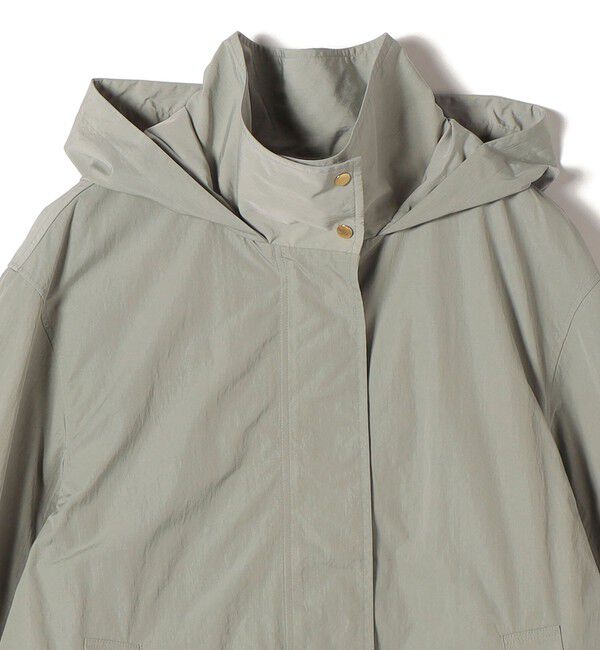 SHIPS for women「〈手洗い可 / 撥水加工 / UVカット〉 スタンドカラー フード コート」|その他|