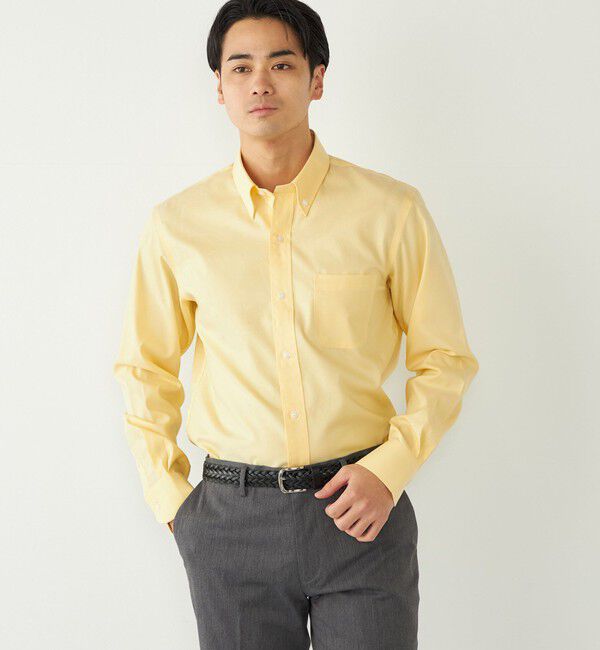 SHIPS Colors 「《予約》SHIPS Colors:イージーケア オックス ボタンダウン シャツ◆」|シャツ・ブラウス|