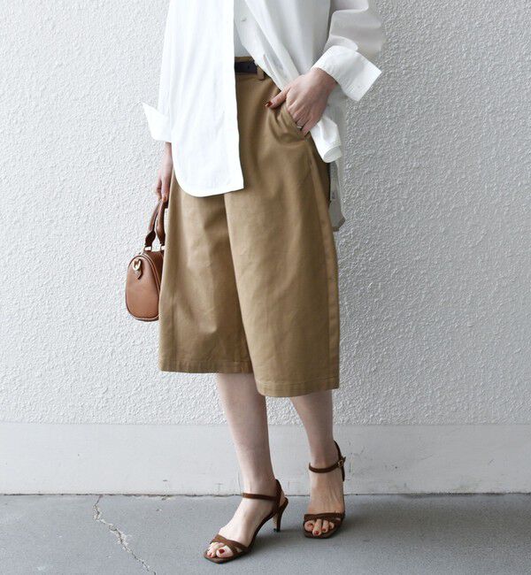 SHIPS any「《予約》SHIPS any:〈洗濯機可能〉コットン チノ ショート パンツ」|その他|