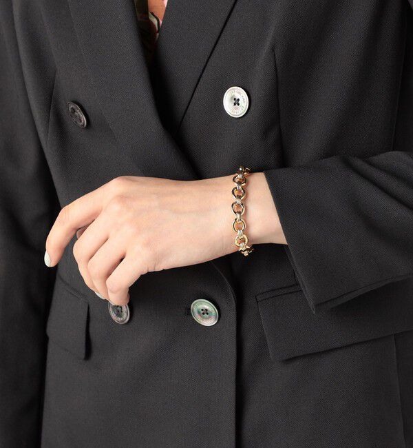 TOMORROWLAND GOODS「PHILIPPE AUDIBERT ゴールドチェーンブレスレット」|ブレスレット・バングル|