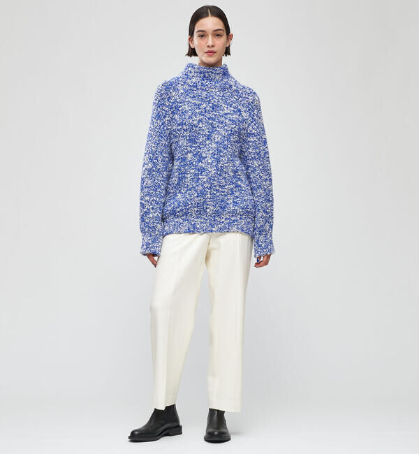 DES PRES「スポンジムリネ　ハイネックプルオーバー」|ニット・セーター|