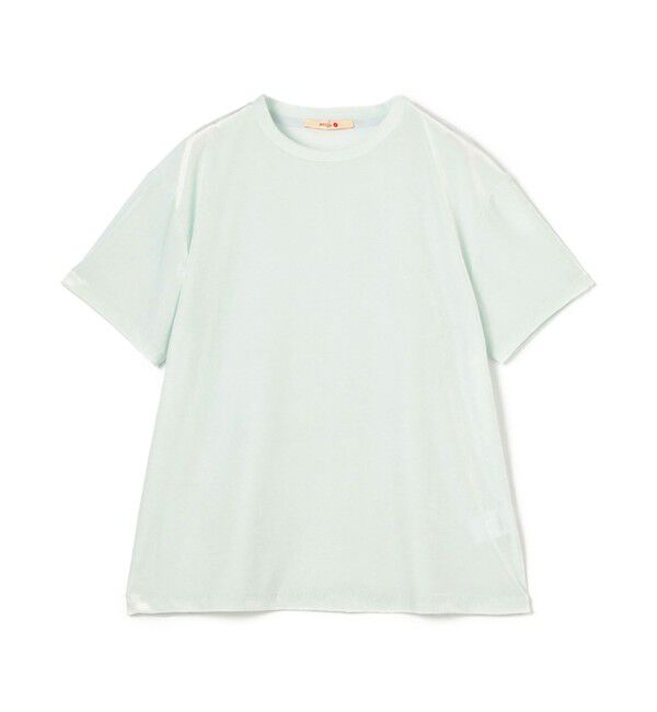 BACCA「inner piece ベロアジャージーTシャツ」|Tシャツ・カットソー|61 ライトブルー