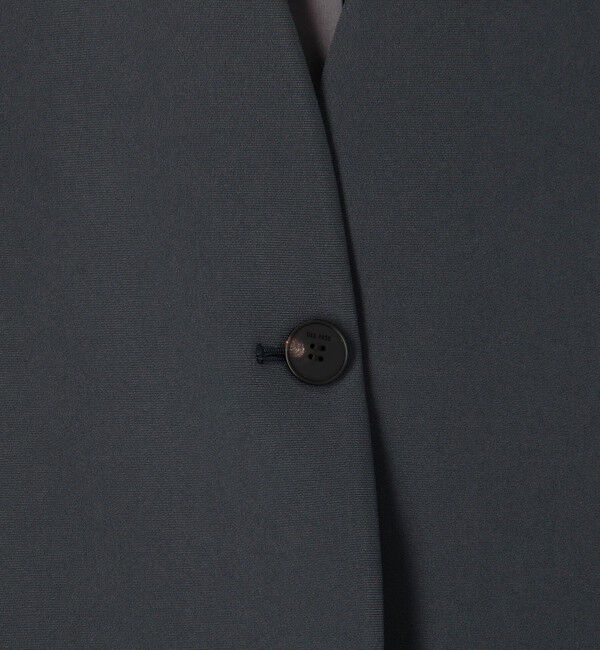 DES PRES「ライトダブルクロス ノーカラージャケット」|ノーカラージャケット|