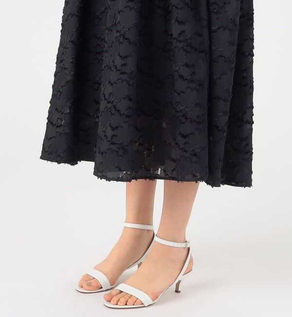 マーガレットカットジャカード フレアギャザーワンピース（Ballsey