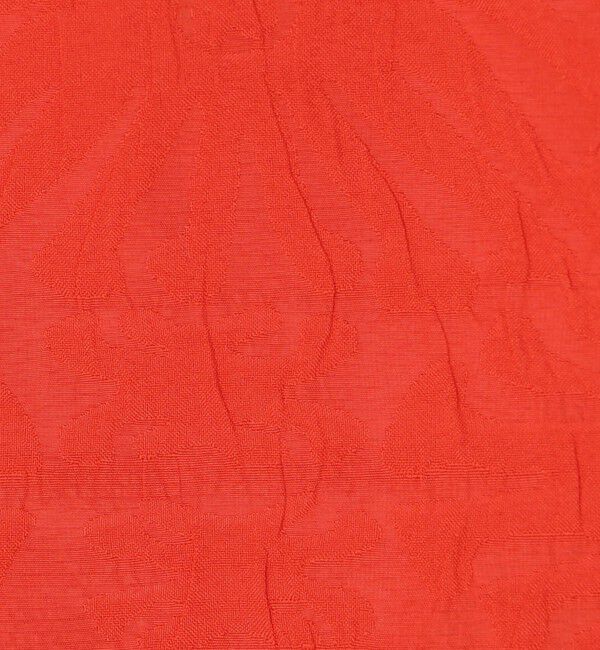 Ballsey「フラワージャカード ツイストスリーブブラウス」|シャツ・ブラウス|