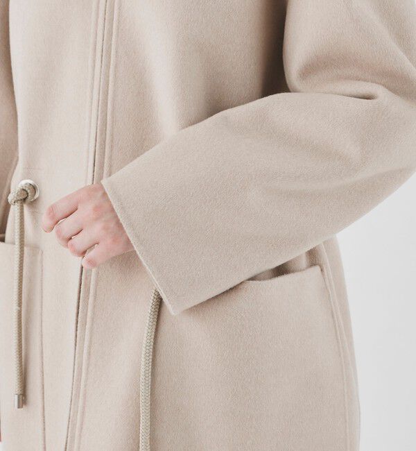 GALERIE VIE「ダブルフェイス フーデットコート」|ミリタリー・モッズコート|