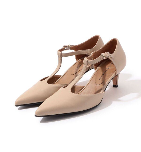 TOMORROWLAND GOODS「FABIO RUSCONI EMILIA Tストラップ パンプス」|パンプス|