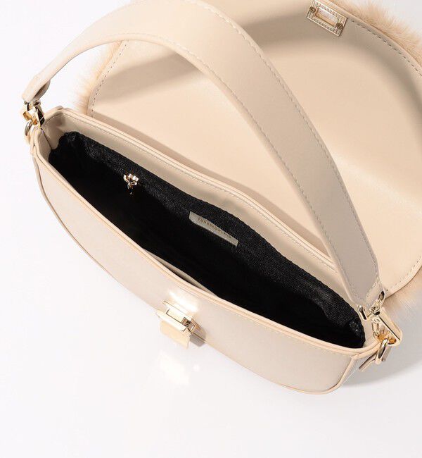 TOMORROWLAND GOODS「TOMORROWLAND フラップ フェイクファーバッグ」|ショルダー・メッセンジャー|