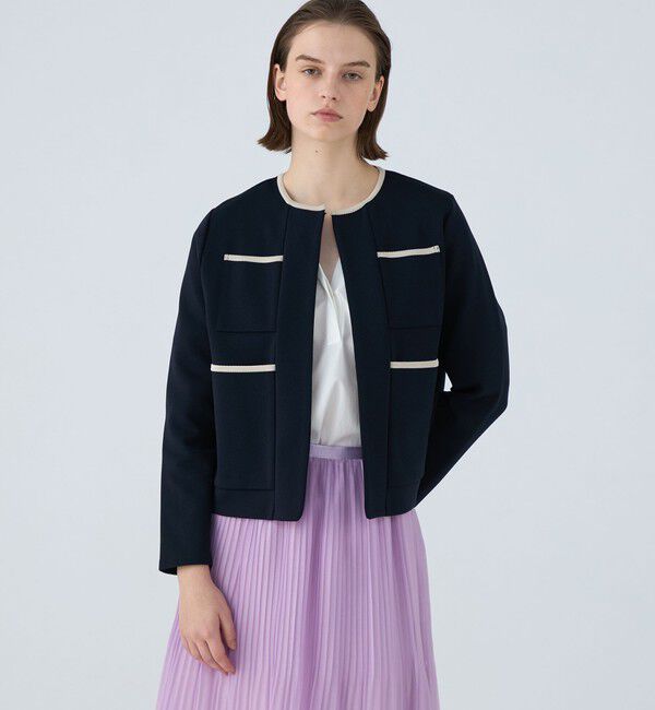 Ballsey「ミラノリブ 4ポケットカーディガン」|カーディガン|