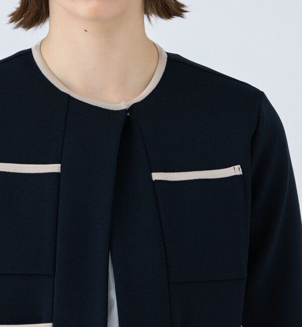 Ballsey「ミラノリブ 4ポケットカーディガン」|カーディガン|