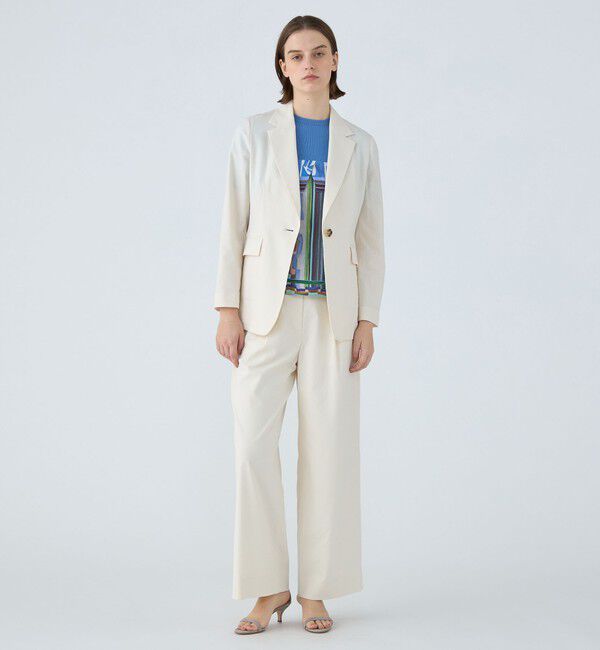 Ballsey「LINOストレッチ タックパンツ」|その他|