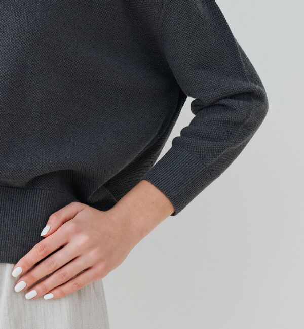 GALERIE VIE「ドライカノコ クルーネックプルオーバー」|ニット・セーター|