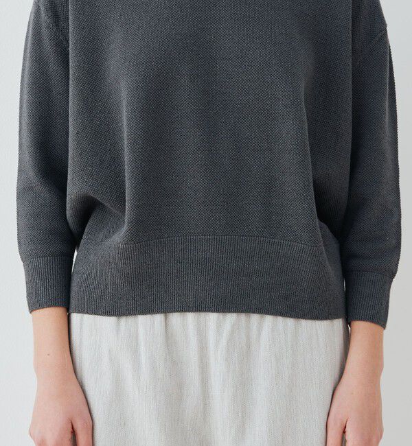 GALERIE VIE「ドライカノコ クルーネックプルオーバー」|ニット・セーター|