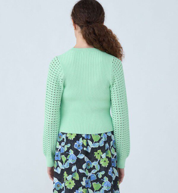 Ballsey「レーヨンストレッチ クルーネックプルオーバー」|ニット・セーター|