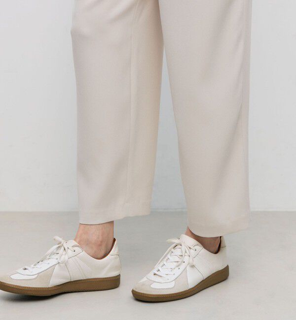 BACCA「ジョーゼットサテン スカートパンツ」|スラックス|