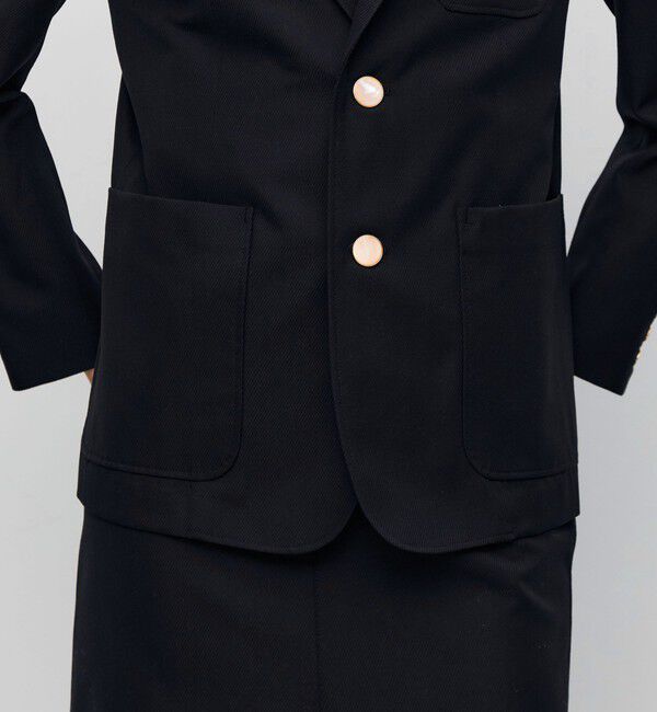 BACCA「ウールシルク テーラードジャケット」|テーラードジャケット|