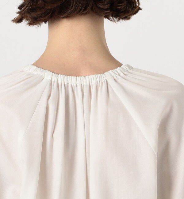 Ballsey「クリスタルコットン スキッパーブラウス」|シャツ・ブラウス|