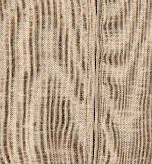 GALERIE VIE「リネンテクスチャー ジップアップジャケット」|ブルゾン・スタジャン|