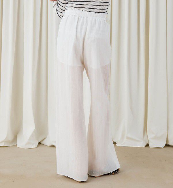 DES PRES「キュプラコットンストライプ イージーパンツ」|その他|