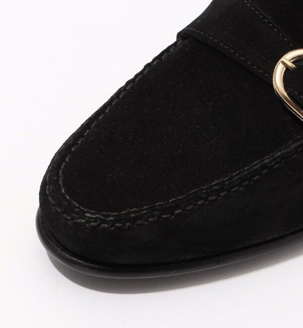 TOMORROWLAND GOODS「CASTELLANO モンクストラップ スウェードローファー」|ローファー|