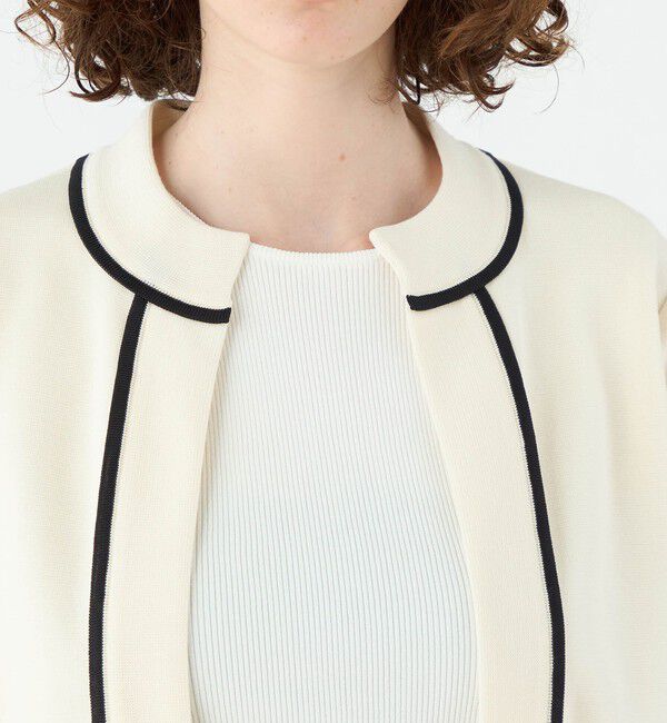 Ballsey「ミラノリブ ショート スリーブカーディガン」|カーディガン|