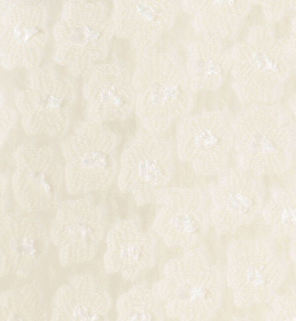 Ballsey「アリッサムカットジャカード クルーネックジャケット」|ノーカラージャケット|