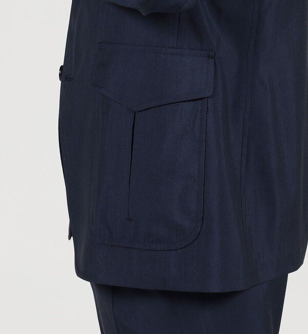 TOMORROWLAND MENS「ウールシルク シューティングジャケット MARZOTTO」|テーラードジャケット|