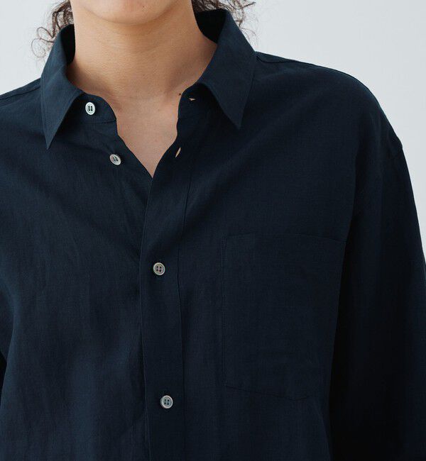 GALERIE VIE「リネン レギュラーカラーシャツ」|シャツ・ブラウス|