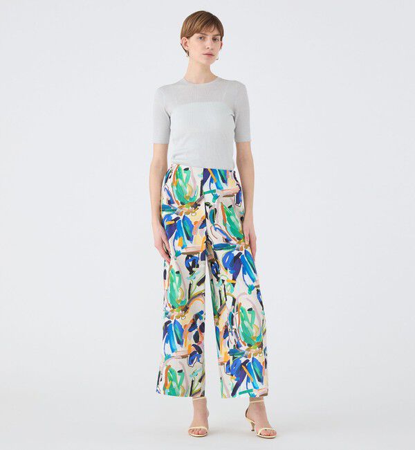 Ballsey「クルールフラワープリント ワイドパンツ」|その他|