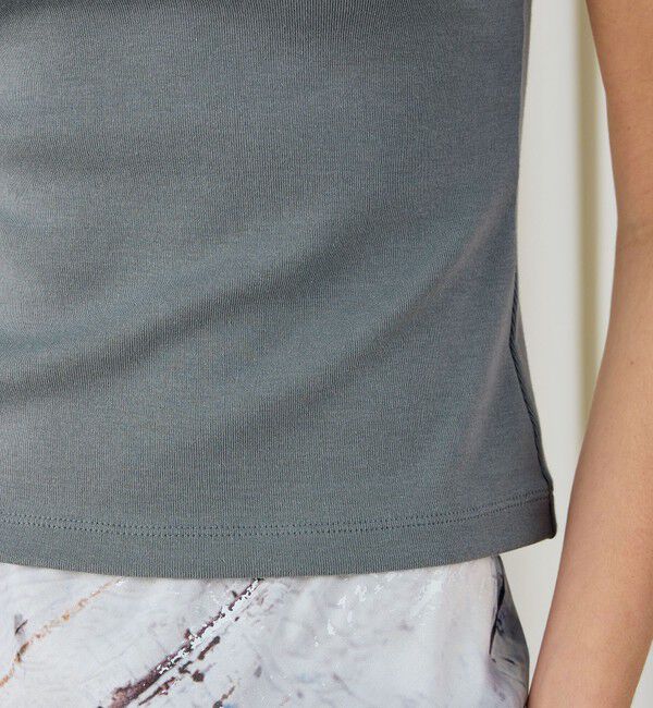 DES PRES「ソフトサーキュラーリブ タンクトップ」|タンクトップ|