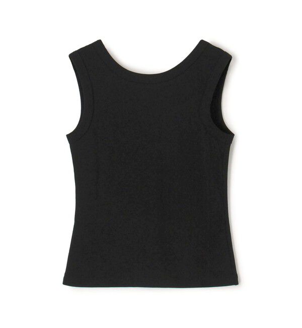 DES PRES「ソフトサーキュラーリブ タンクトップ」|タンクトップ|19 ブラック