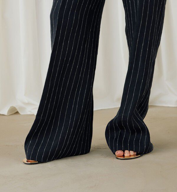 DES PRES「ヘンプツイルストライプワイドパンツ」|その他|