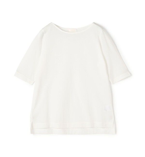 Ballsey「シアーコンパクトジャージー ボートネックプルオーバー」|Tシャツ・カットソー|11 ホワイト