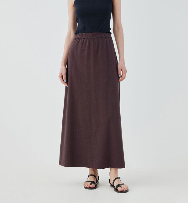 GALERIE VIE「ドライコットン Aラインイージースカート」|スカート|