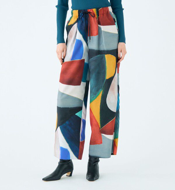 Ballsey「アルテミスプリント 1タックイージーパンツ」|その他|